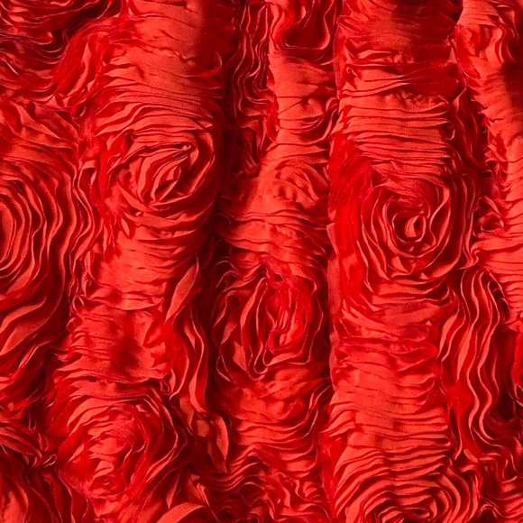 H&M NWT Red Rose minidress Sz 8 +6 - Picture 7 of 9